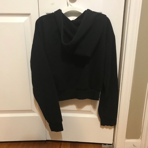 Cropped Zip Up Hoodie - Picture 2 of 2